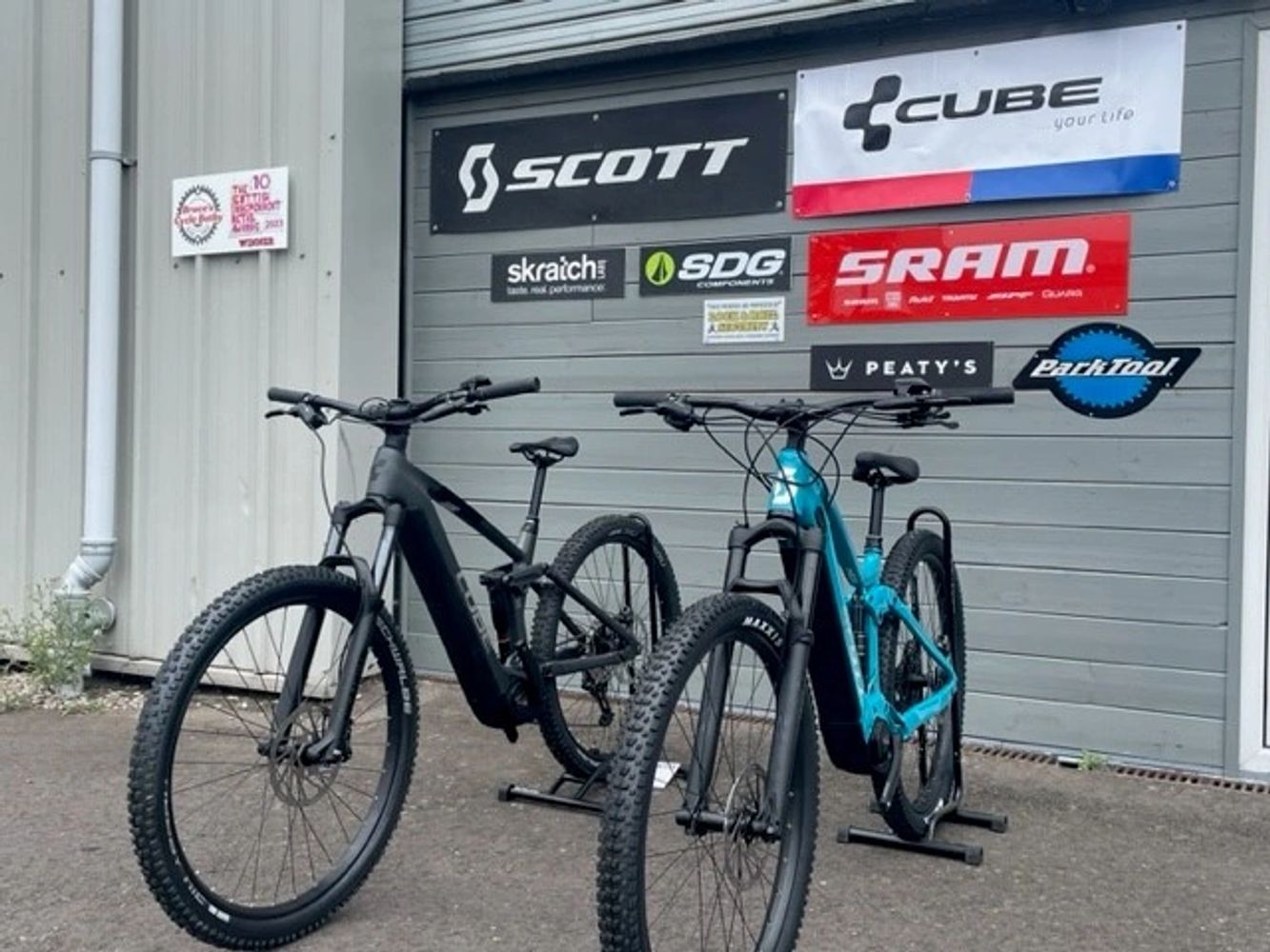 Brucescyclebothy Bike Shop Montrose, Scotland